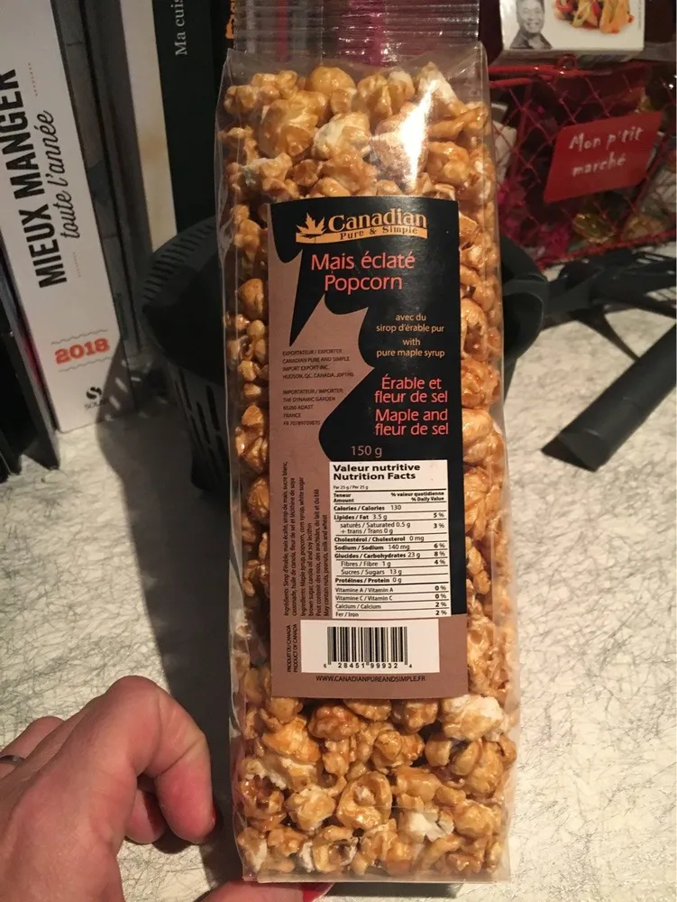 Mais eclate Popcorn