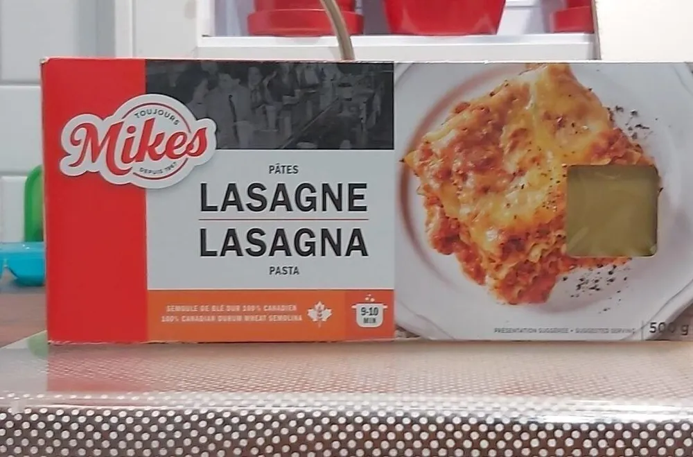 Pâte à lasagne