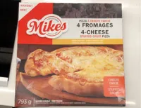 Pizza 4 fromages à croûte farcie
