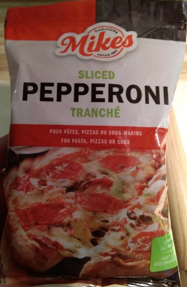 Pepperoni tranché