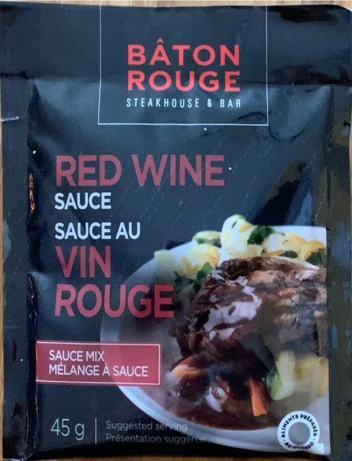 Sauce au vin rouge