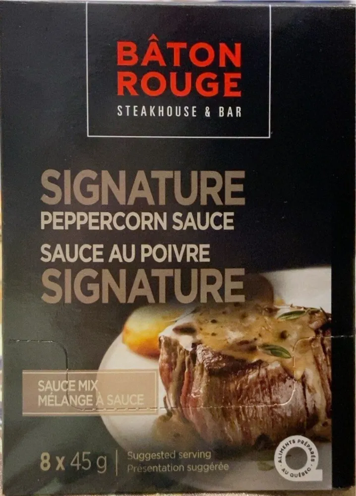 Sauce au poivre signature
