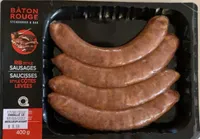 Saucisses style côtes levées