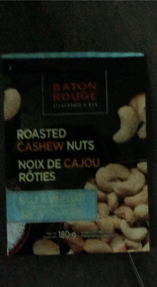 Noix de cajou roties