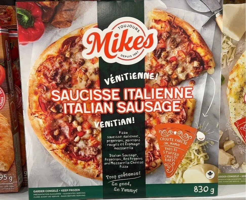 Pizza Saucisse Italienne Vénitienne!