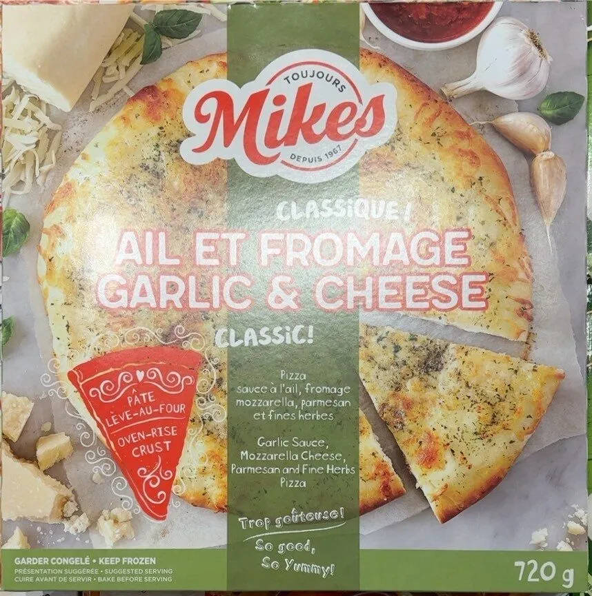 Pizza Ail et Fromage Classique!
