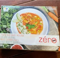 Tofu au cari rouge