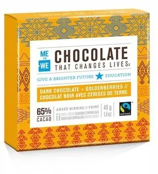 Dark Chocolate wih Goldenberries