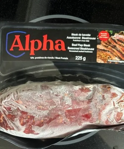 Beef Flap Steak Seasoned Steakhouse