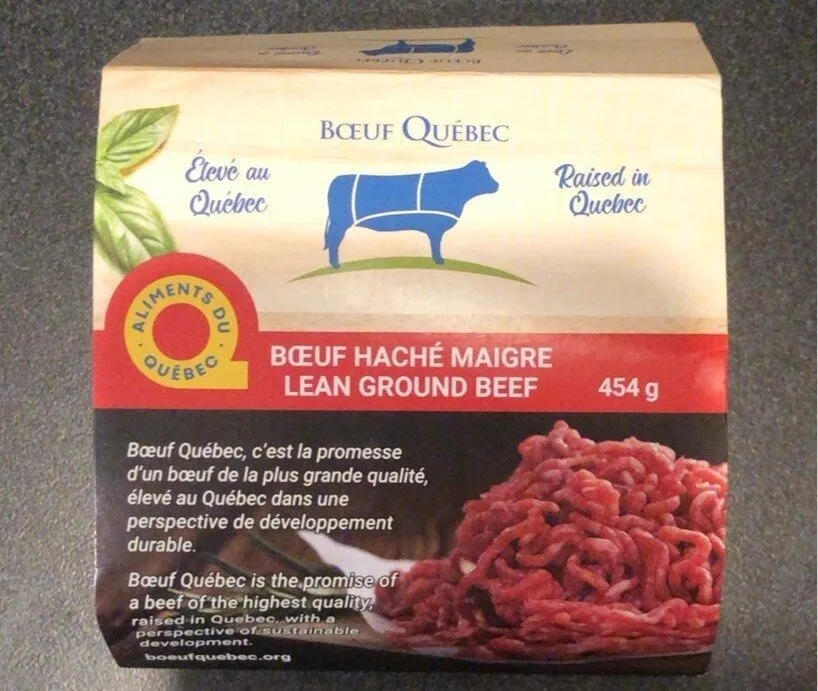 Boeuf haché maigre