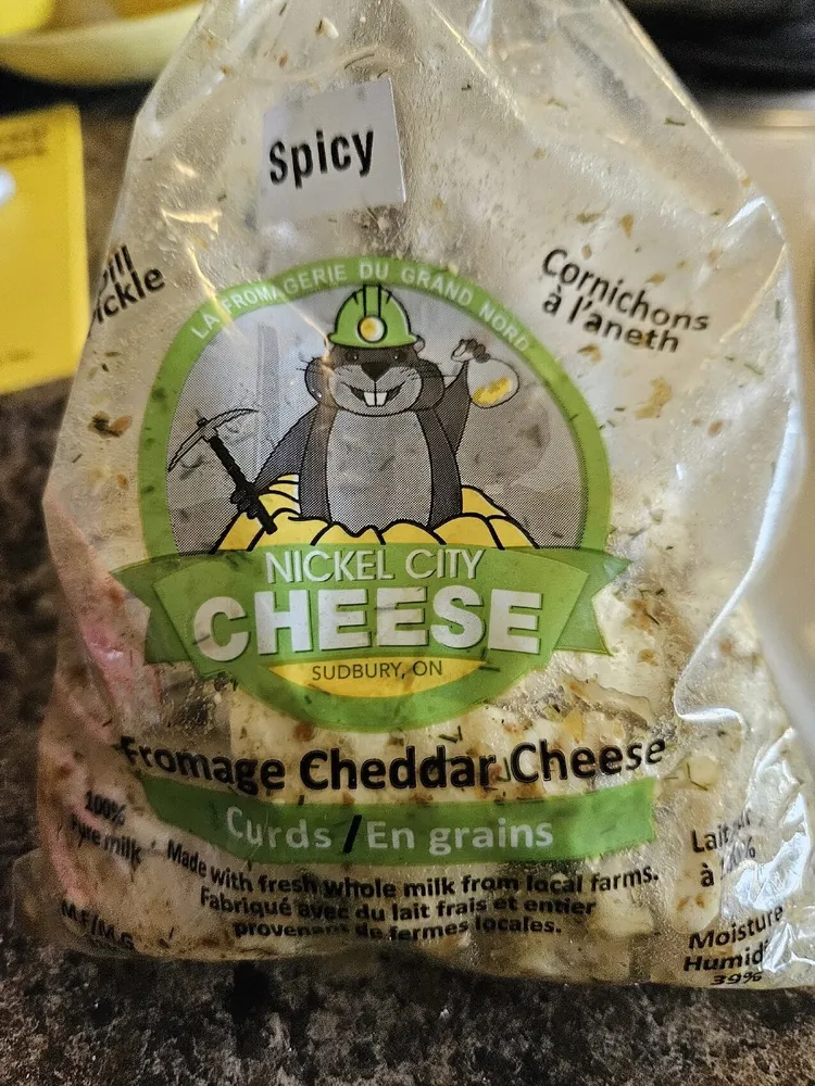 Cheddar cheese curds
