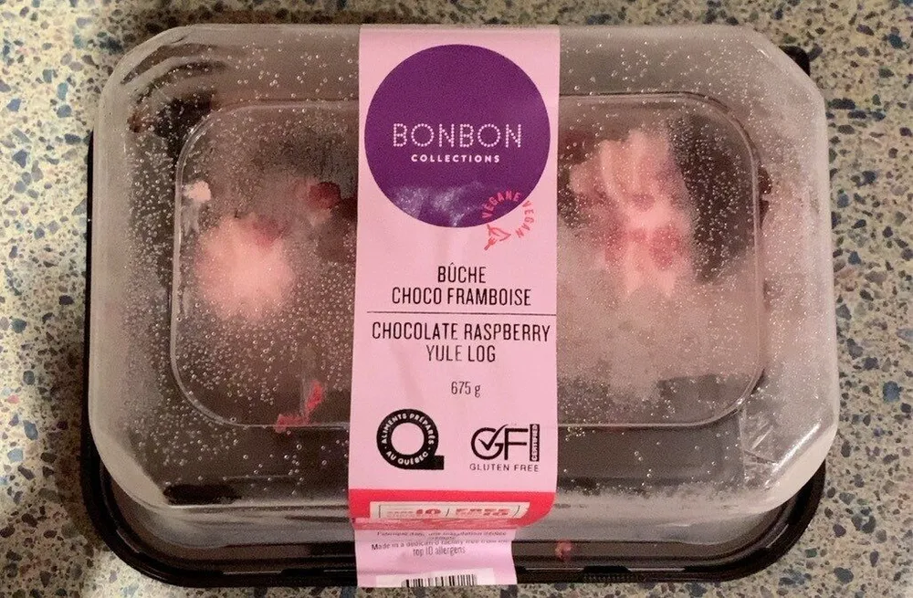 Bûche Choco Framboise
