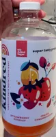 Kefir, strawberry rosehip