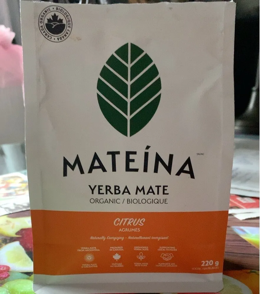 Yerba mate bio citrus