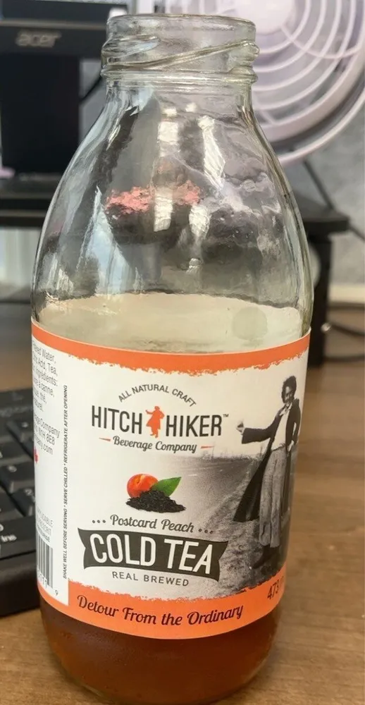 Postcard Peach Cold Tea