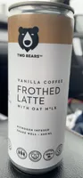 Vanilla Coffee Frothed Latte with oat milk