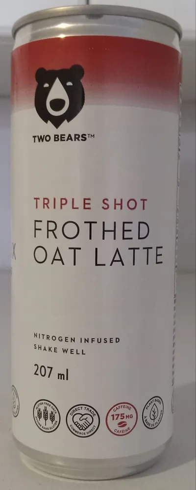 Triple Shot Frothed Oat Latte