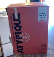 Rhum épicé et cola