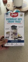 GRUAU-FRIGO BIOLOGIQUE AVOINE À GRAINS ENTIERS BLEUET-VANILLE