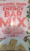 Raising John Cranberry Crisp Energy Bar Mix