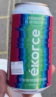 Fermented flavored tea kombucha