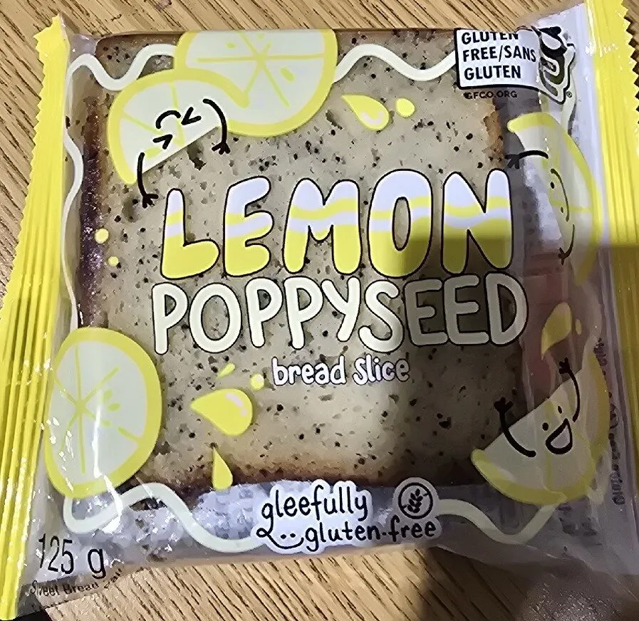 Lemon Poppysead Bread Slice