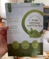 Pure organic matcha tea