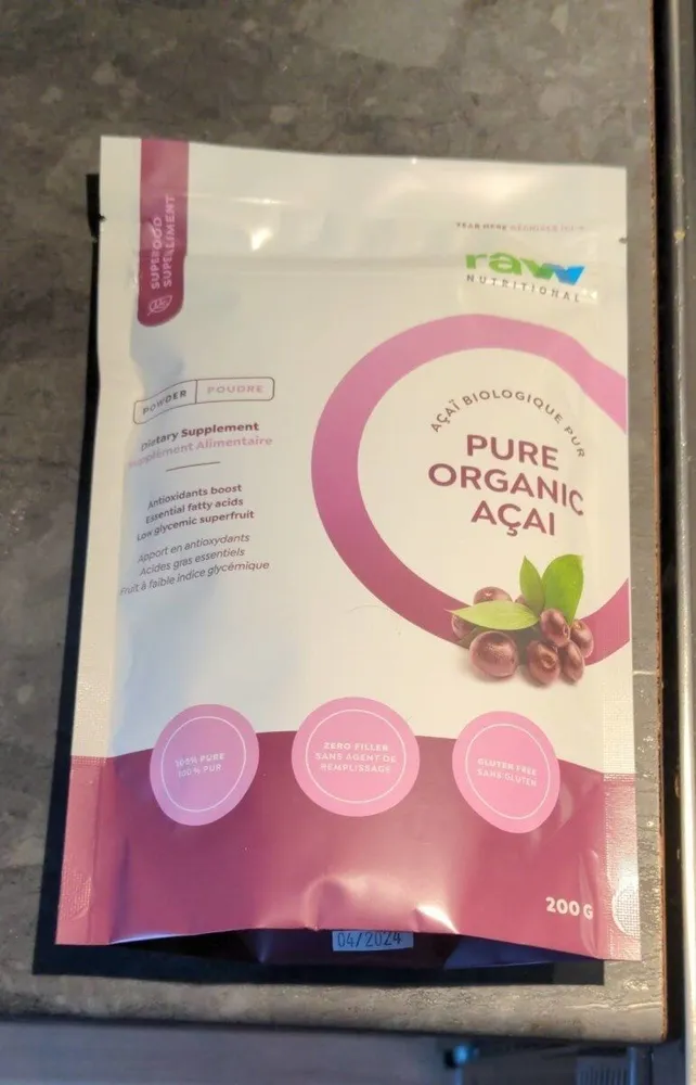 Pure organic acai