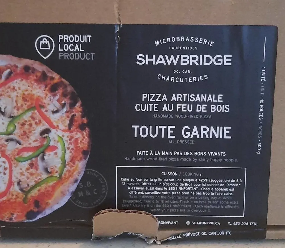 Pizza toute garnie
