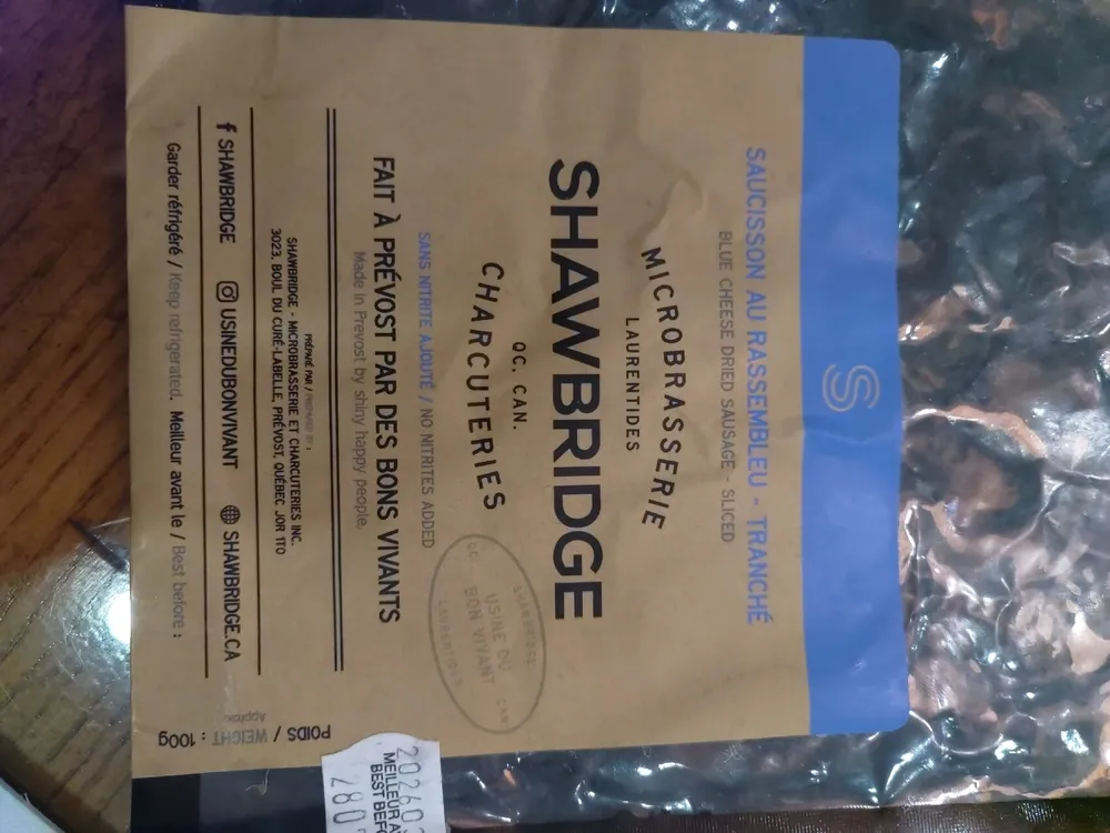 Blue Cheese Dried Sausage
