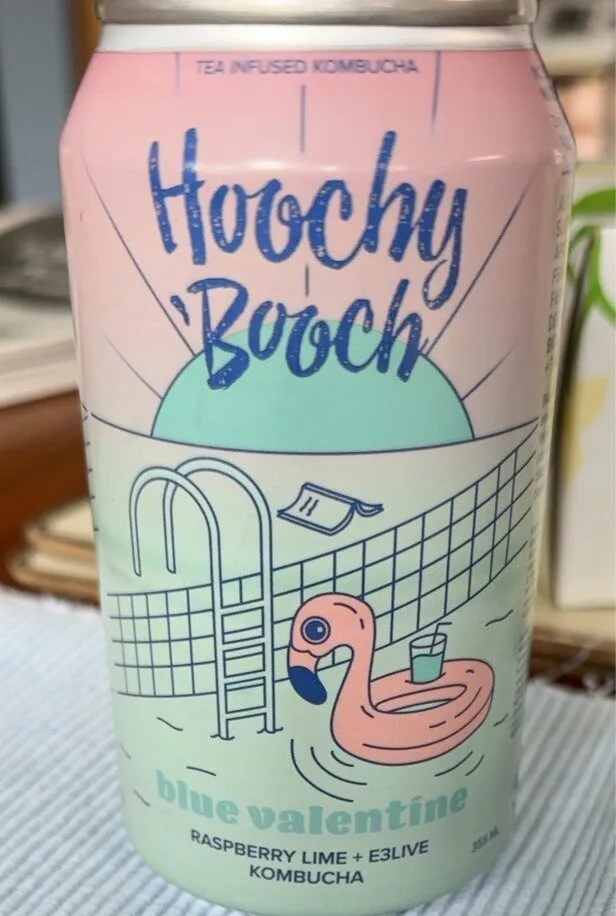Tea infused kombucha