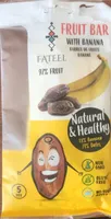 Fruit bar with banana