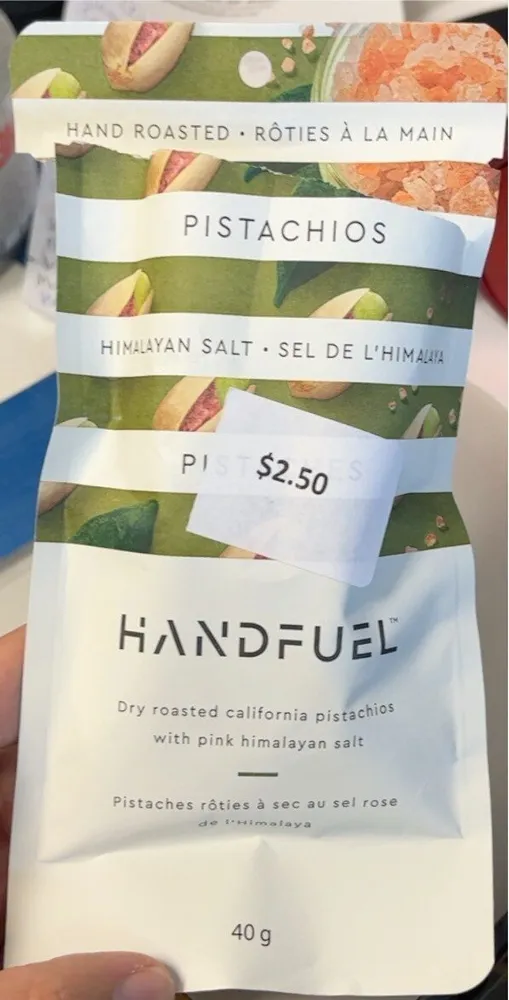 Hand Roasted Pistachios Himalayan Salt