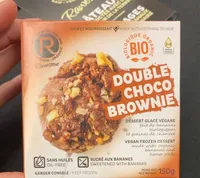 Double choco brownie