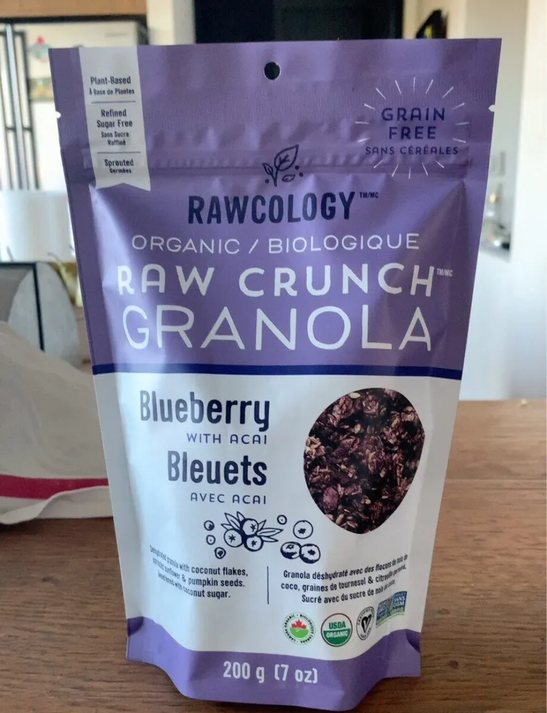 Raw crunch granola