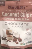 Coconut chips croustilles de noix de coco chocolat
