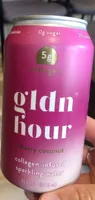 Collagen-infused sparkling water