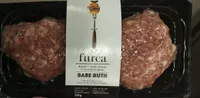 Burger viande fumée et moutarde jaune