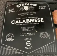 Boulettes de viande Calabrese