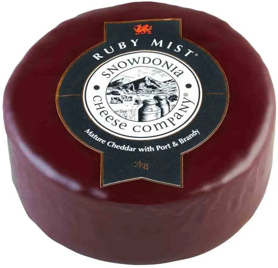 Ruby Mist Aged Cheddar with Port and Brandy