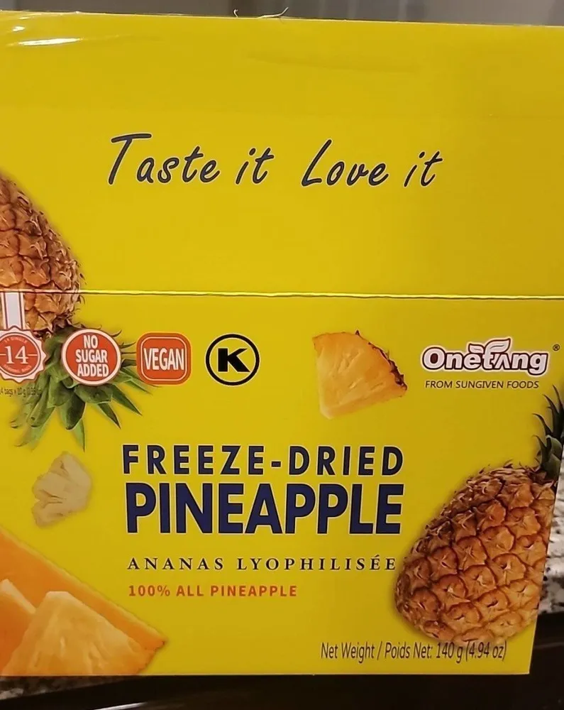 Freeze-Dried Pineapple
