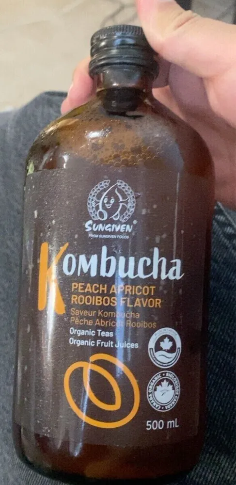 Kombucha Peach Apricot Rooibos Flavor