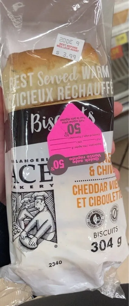 Pain cheddar vieilli et ciboulette