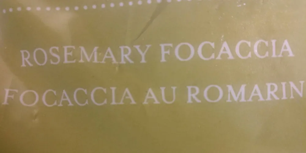 Rosemary Focaccia