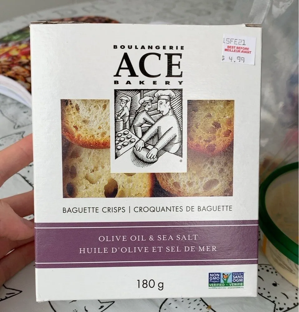 Artisan Olive Oil Crisps Sea Salt