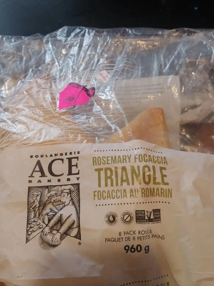 Rosemary Focaccia Triangle