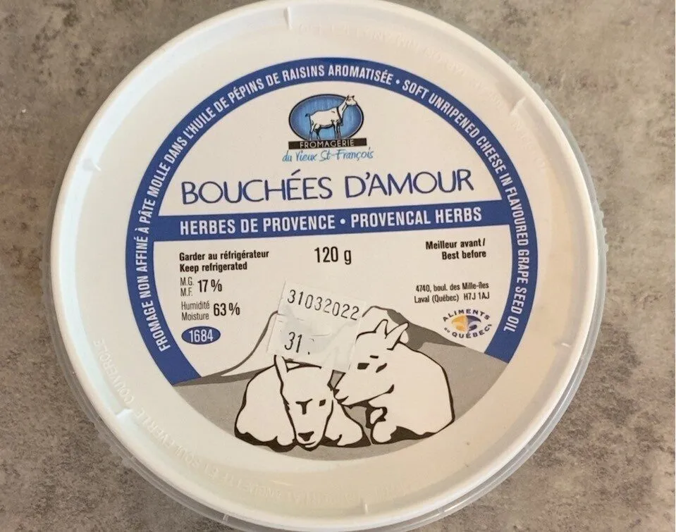 Bouchée d’amour herbes de Provence