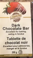 Dark chocolate bar