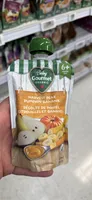 Récolte de poires, citrouilles et bananes