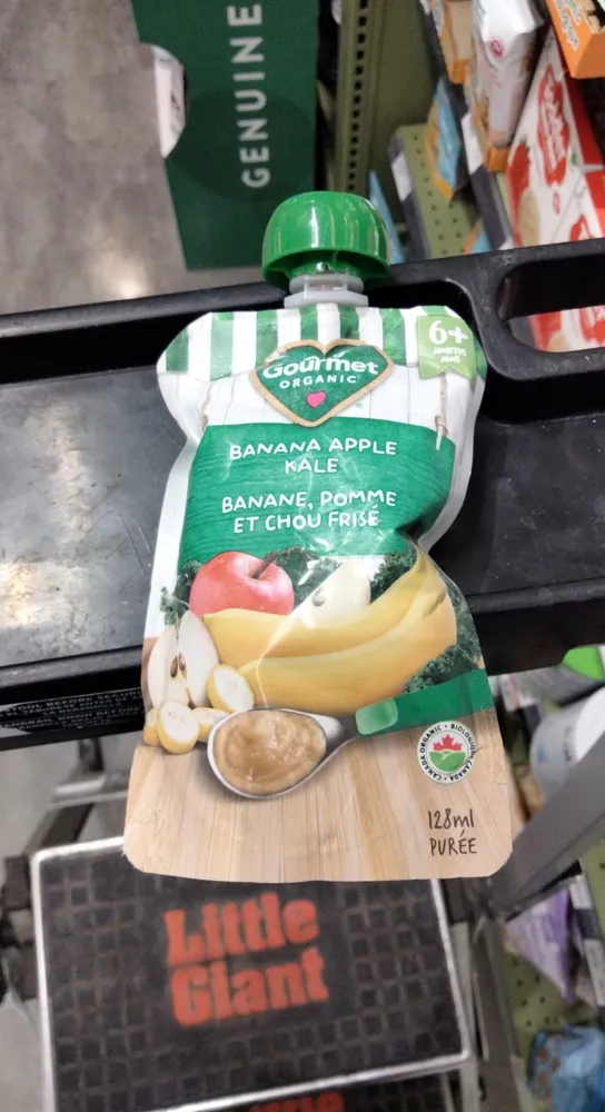 Nourriture Biologique Pour Bébé banane pomme chou
